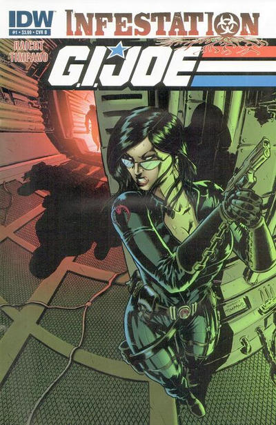 Cover for G.I. Joe: Infestation (IDW, 2011 series) #1 [Cover B]