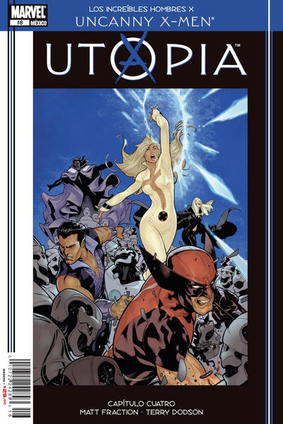 Cover for Los Increíbles Hombres X, Uncanny X-Men (Editorial Televisa, 2009 series) #18