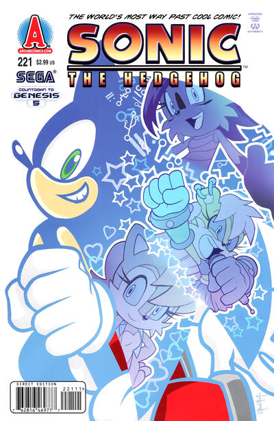 Cover for Sonic the Hedgehog (Archie, 1993 series) #221