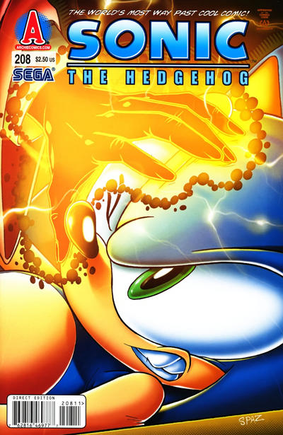 Cover for Sonic the Hedgehog (Archie, 1993 series) #208