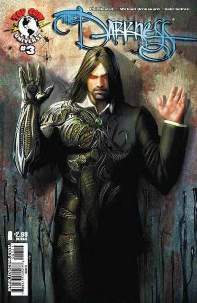 Cover for The Darkness (Image, 2007 series) #3 [Cover B by Stjepan Sejic]