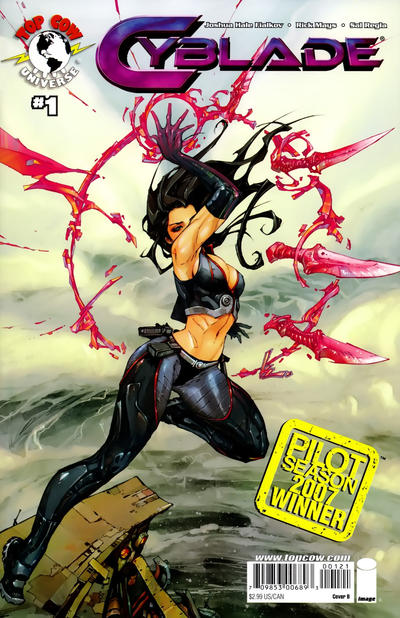 Cover for Cyblade (Image, 2008 series) #1 [Cover B]
