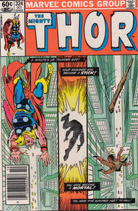 Cover for Thor (Marvel, 1966 series) #324 [Newsstand]