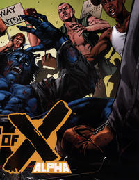 Cover Thumbnail for Age of X Alpha (Marvel, 2011 series) #1 [2nd Printing Variant Cover]
