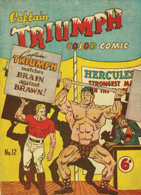 Cover Thumbnail for Captain Triumph Comics (K. G. Murray, 1947 series) #12