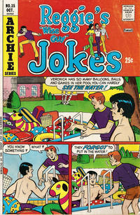 Cover for Reggie's Wise Guy Jokes (Archie, 1968 series) #35