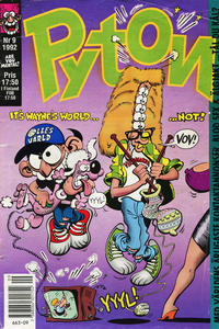 Cover Thumbnail for Pyton (Atlantic Förlags AB, 1990 series) #9/1992