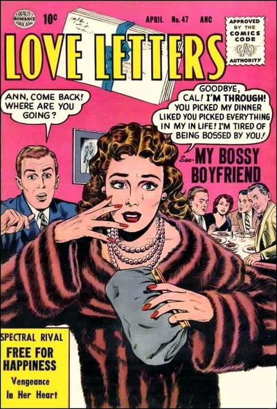 Cover for Love Letters (Quality Comics, 1954 series) #47