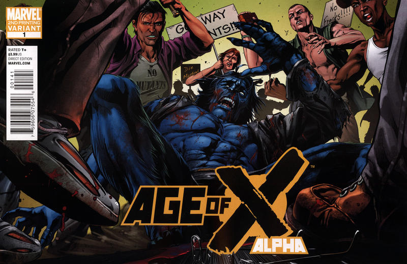 Cover for Age of X Alpha (Marvel, 2011 series) #1 [2nd Printing Variant Cover]