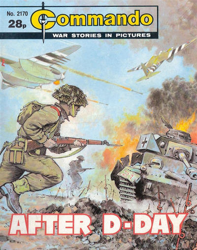 Cover for Commando (D.C. Thomson, 1961 series) #2170