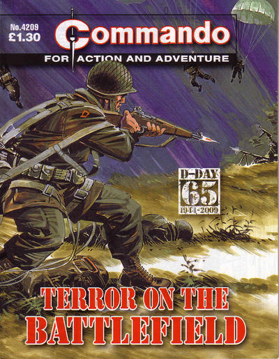 Cover for Commando (D.C. Thomson, 1961 series) #4209