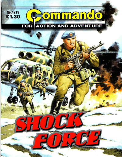 Cover for Commando (D.C. Thomson, 1961 series) #4213