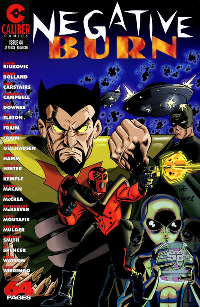 Cover for Negative Burn (Caliber Press, 1993 series) #44