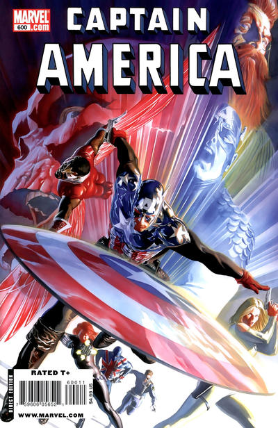Cover for Captain America (Marvel, 2005 series) #600 [Alex Ross Variant]