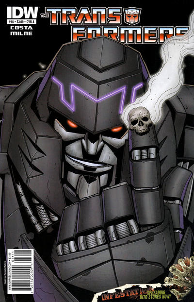 Cover for The Transformers (IDW, 2009 series) #16 [Cover A]