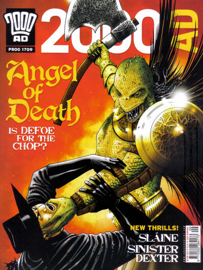 Cover for 2000 AD (Rebellion, 2001 series) #1709