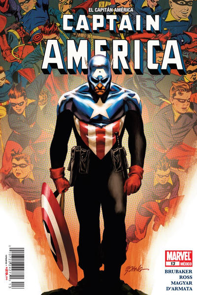 Cover for El Capitán América, Captain America (Editorial Televisa, 2009 series) #13