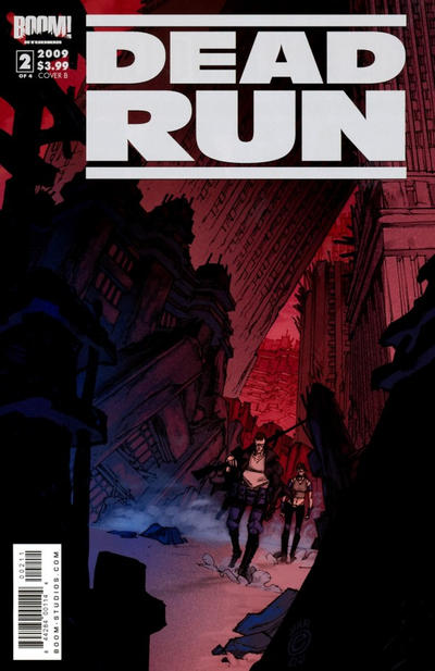 Cover for Dead Run (Boom! Studios, 2009 series) #2 [Cover B]