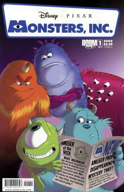 Cover for Monsters, Inc.: Laugh Factory (Boom! Studios, 2009 series) #1