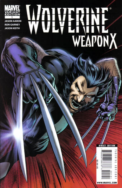 Cover for Wolverine Weapon X (Marvel, 2009 series) #1 [Variant Edition - Alan Davis]