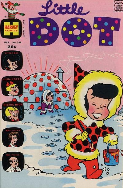 Cover for Little Dot (Harvey, 1953 series) #148