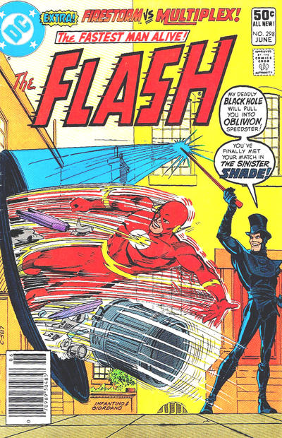 Cover for The Flash (DC, 1959 series) #298 [Newsstand]