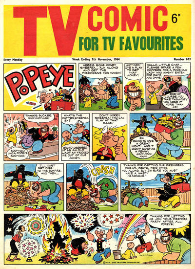 Cover for TV Comic (Polystyle Publications, 1951 series) #673
