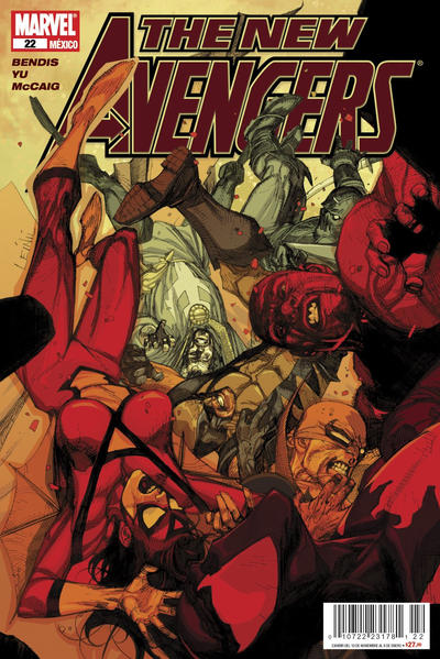 Cover for Los Nuevos Vengadores, the New Avengers (Editorial Televisa, 2006 series) #22
