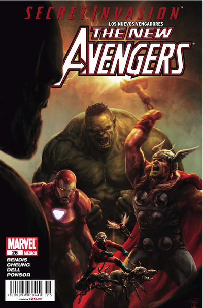 Cover for Los Nuevos Vengadores, the New Avengers (Editorial Televisa, 2006 series) #26