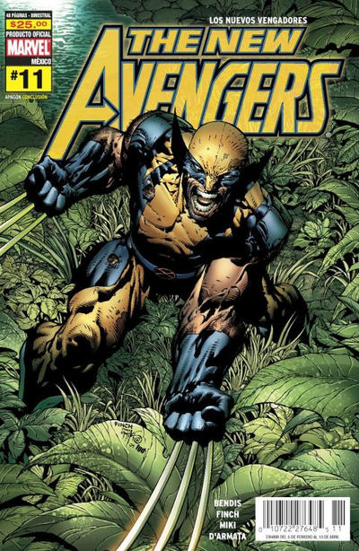 Cover for Los Nuevos Vengadores, the New Avengers (Editorial Televisa, 2006 series) #11