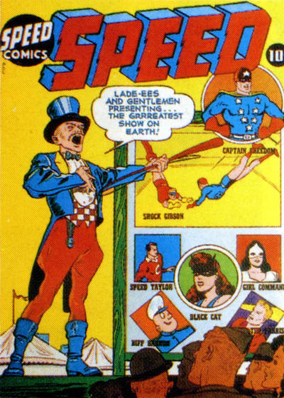 Cover for Speed Comics (Harvey, 1941 series) #25