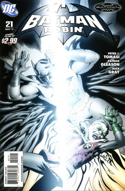 Cover for Batman and Robin (DC, 2009 series) #21