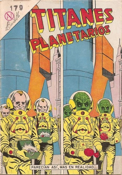 Cover for Titanes Planetarios (Editorial Novaro, 1953 series) #179