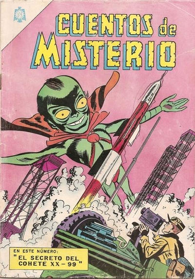 Cover for Cuentos de Misterio (Editorial Novaro, 1960 series) #89