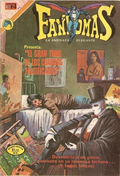 Cover for Fantomas (Editorial Novaro, 1969 series) #104