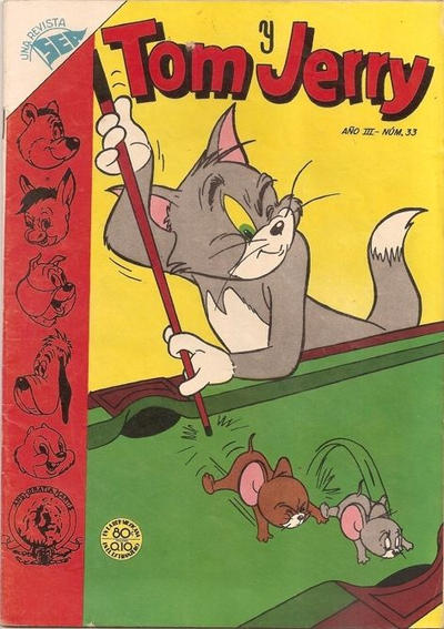 Cover for Tom y Jerry (Editorial Novaro, 1951 series) #33