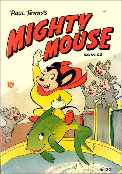 Cover for Paul Terry's Mighty Mouse Comics (St. John, 1951 series) #22 [36-pages]