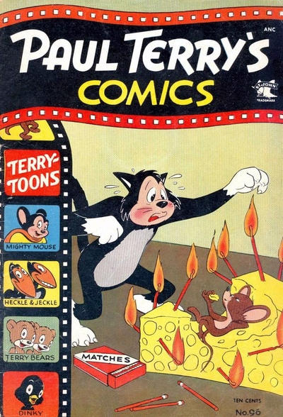 Cover for Paul Terry's Comics (St. John, 1951 series) #96