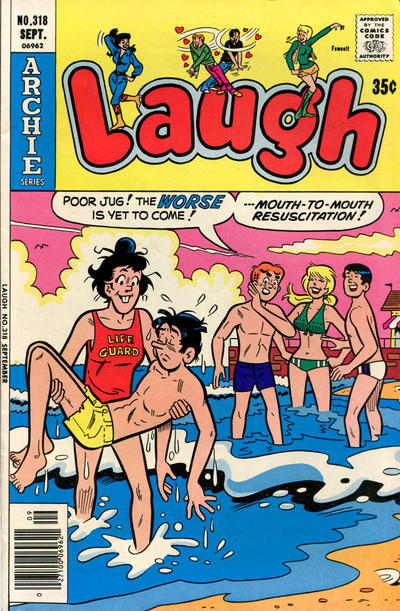 Cover for Laugh Comics (Archie, 1946 series) #318