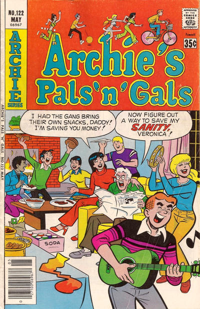 Cover for Archie's Pals 'n' Gals (Archie, 1952 series) #122