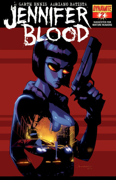 Cover for Jennifer Blood (Dynamite Entertainment, 2011 series) #2 [Ale Garza Cover]