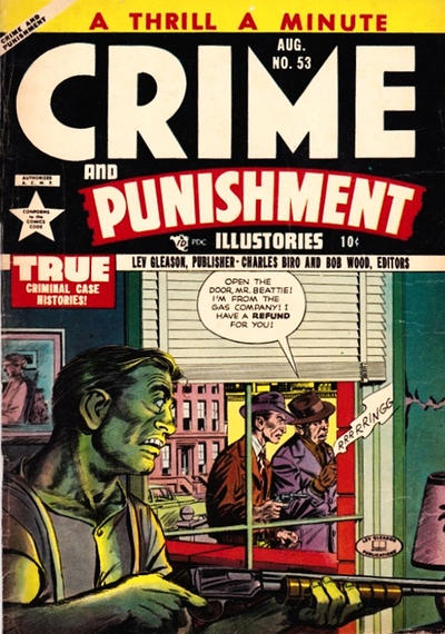 Cover for Crime and Punishment (Lev Gleason, 1948 series) #53