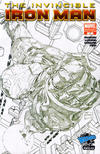 Cover Thumbnail for Invincible Iron Man (2008 series) #1 [Wizard World Philly Exclusive Variant Sketch Cover]