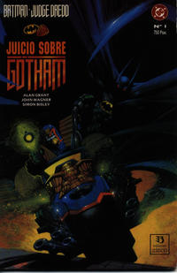 Cover Thumbnail for Batman/Juez Dredd: Juicio sobre Gotham (Zinco, 1992 series) 