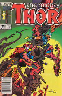 Cover Thumbnail for Thor (Marvel, 1966 series) #340 [Newsstand]
