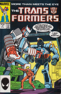 Cover Thumbnail for The Transformers (Marvel, 1984 series) #7 [Third Printing]