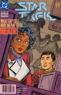 Cover Thumbnail for Star Trek (DC, 1989 series) #30 [Newsstand]