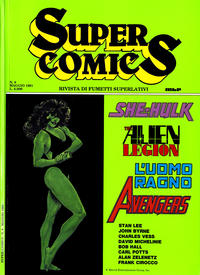 Cover Thumbnail for Super Comics (Max Bunker Press, 1990 series) #8
