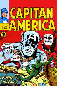 Cover Thumbnail for Capitan America (Editoriale Corno, 1973 series) #70