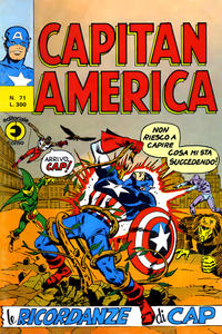 Cover Thumbnail for Capitan America (Editoriale Corno, 1973 series) #71